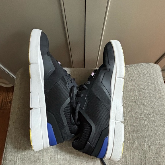 On Running Trainers Size 9.5W The Roger Spin Black Green - Picture 9 of 9